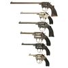 Image 1 : Six Double Action Revolvers -A) Iver Johnson Model 1900 Target Revolver