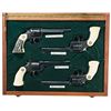 Image 1 : Scarce Presentation Cased 100 Years Commemorative Iver Johnson Double Action Revolver Set -A) Iver J