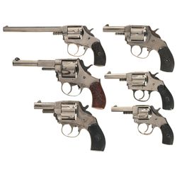 Collector's Lot of Six Iver Johnson Double Action Revolvers -A) Iver Johnson American Bulldog Revolv
