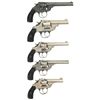 Image 2 : Collector's Lot of Five Iver Johnson Double Action Revolvers -A) Iver Johnson Safety Automatic Revol