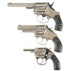 Image 1 : Collector's Lot of Three Iver Johnson Double Action Revolvers -A) Iver Johnson American Bull Dog Rev