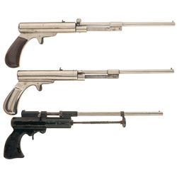 Collector's Lot of Three Iver Johnson Air Pistols -A) Iver Johnson Champion Air Pistol
