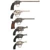 Image 2 : Six Double Action Revolvers -A) U.S. Revolver Co. Revolver with Rare 9 1/2 Inch Barrel