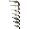 Image 1 : Collector's Lot of Seven Iver Johnson Manufactured Double Action Revolvers -A) Iver Johnson Third Mo