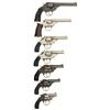 Image 2 : Collector's Lot of Seven Iver Johnson Manufactured Double Action Revolvers -A) Iver Johnson Third Mo