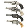 Image 1 : Collector's Lot of Four Iver Johnson Spur Trigger Revolvers -A) Iver Johnson Tycoon No. 4 Revolver