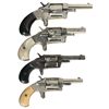 Image 2 : Collector's Lot of Four Iver Johnson Spur Trigger Revolvers -A) Iver Johnson Tycoon No. 4 Revolver