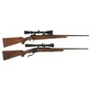 Image 1 : Two Scoped Ruger Rifles -A) Ruger M77 Bolt Action Rifle