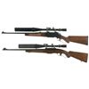 Image 2 : Two Lever Action Rifles with Scopes -A) Browning Model BLR Lightning (Lightweight) Rifle