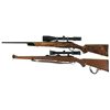 Image 2 : Two Scoped Ruger Bolt Action Long Guns -A) Ruger Model M77 Rifle