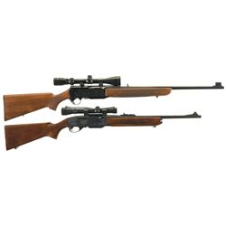 Two Semi-Automatic Rifles -A) Browning BAR Grade I Rifle with Scope