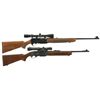 Image 1 : Two Semi-Automatic Rifles -A) Browning BAR Grade I Rifle with Scope