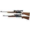 Image 2 : Two Semi-Automatic Rifles -A) Browning BAR Grade I Rifle with Scope