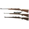 Image 2 : Three Ruger Bolt Action Rifles -A) Ruger M77 Rifle with Box