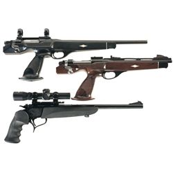 Three Single Shot Pistols -A) Remington Model XP-100 Pistol