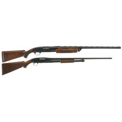Two Slide Action Shotguns -A) Remington Model 31-TC Shotgun
