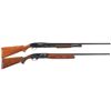 Image 1 : Two Shotguns -A) Winchester Model 12 Slide Action Shotgun