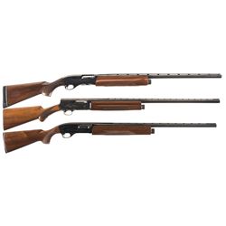 Three Semi-Automatic Shotguns -A) Remington 1100 Shotgun