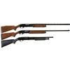 Image 1 : Three Shotguns -A) Remington Wingmaster Model 870TB Trap Slide Action Shotgun