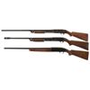 Image 2 : Three Shotguns -A) Remington Model 17 Slide Action Shotgun