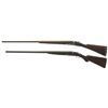 Image 2 : Two Side By Side Shotguns -A) Engraved Parker Brothers GHE Grade Shotgun