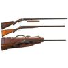 Image 1 : Three Side by Side Double Barrel Shotguns -A) L.C. Smith/Hunter Arms Field Grade Hammerless Shotgun