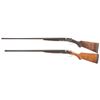 Image 2 : Collector's Lot of Two L.C. Smith Side by Side Shotguns -A) L.C. Smith Ideal Grade Shotgun