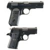 Image 2 : Two Colt Semi-Automatic Pistols -A) Colt Model 1903 .32 Hammerless Pocket Pistol