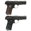 Image 2 : Collector's Lot of Two Colt Model 1903 Semi-Automatic Pistols -A) Colt Model 1903 Hammerless Pocket 