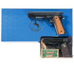 Two Colt Semi-Automatic Pistols -A) Colt "Model O1911" Government Model Pistol