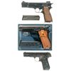 Image 1 : Three Semi-Automatic Pistols -A) Belgium Browning High Power Pistol