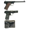 Image 2 : Three Colt Semi-Automatic Pistols -A) Colt First Series Woodsman Target Pistol