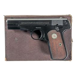 Exceptional Colt Model 1903 .32 Hammerless Semi-Automatic Pocket Pistol with Box