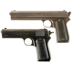 Collector's Lot of Two Colt Semi-Automatic Pistols -A) Colt Model 1902 Sporting Pistol