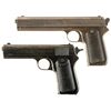 Image 1 : Collector's Lot of Two Colt Semi-Automatic Pistols -A) Colt Model 1902 Sporting Pistol