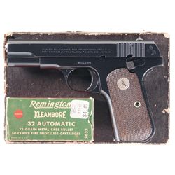 Colt Model 1903 Hammerless Semi-Automatic Pocket Pistol with Box