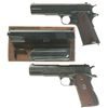 Image 1 : One Training Pistol and One Semi-Automatic Pistol -A) Colt Model 1911 Pistol with Boxed Conversion K