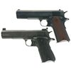 Image 1 : Two Semi-Automatic Pistols -A) Colt WWI Commemorative Model 1911 Pistol