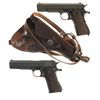 Image 1 : Collector's Lot of Two U.S. Military 1911A1 Semi-Automatic Pistols -A) Colt 1911A1 Pistol