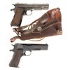 Image 2 : Collector's Lot of Two U.S. Military 1911A1 Semi-Automatic Pistols -A) Colt 1911A1 Pistol