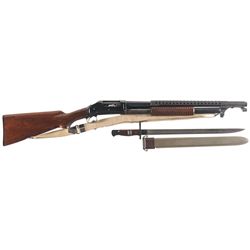 Winchester Model 1897 Slide Action Trench Shotgun with Bayonet