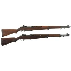 Collector's Lot of Two U.S. M1 Garand Semi-Automatic Rifles -A) Winchester M1 Garand Rifle