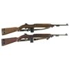 Image 1 : Collector's Lot of Two U.S. M1 Semi-Automatic Carbines -A) National Postal Meter M1 Carbine