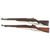 Image 2 : Two U.S. Military Rifles -A) U.S. Springfield M1 Garand Semi-Automatic Rifle