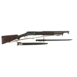 Winchester Model 1897 Slide Action Trench Style Shotgun with Bayonet