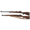 Image 2 : Two Springfield Rifles -A) Springfield Model 1903 Bolt Action Sporting Rifle with Heavy Barrel