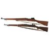Image 2 : Two U.S. Bolt Action Rifles -A) Remington Model 1917 Rifle with Bayonet
