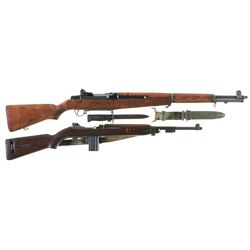 Collector's Lot of Two U.S. Military Style Semi-Automatic Long Guns -A) National Ordnance Inc. M1 Ga