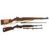 Image 1 : Two U.S. Military Semi-Automatic Long Guns -A) Springfield M1 Garand Rifle