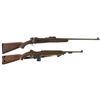 Image 1 : Collector's Lot of Two World War II U.S. Military Long Guns -A) Remington Model 1903 Bolt Action Rif